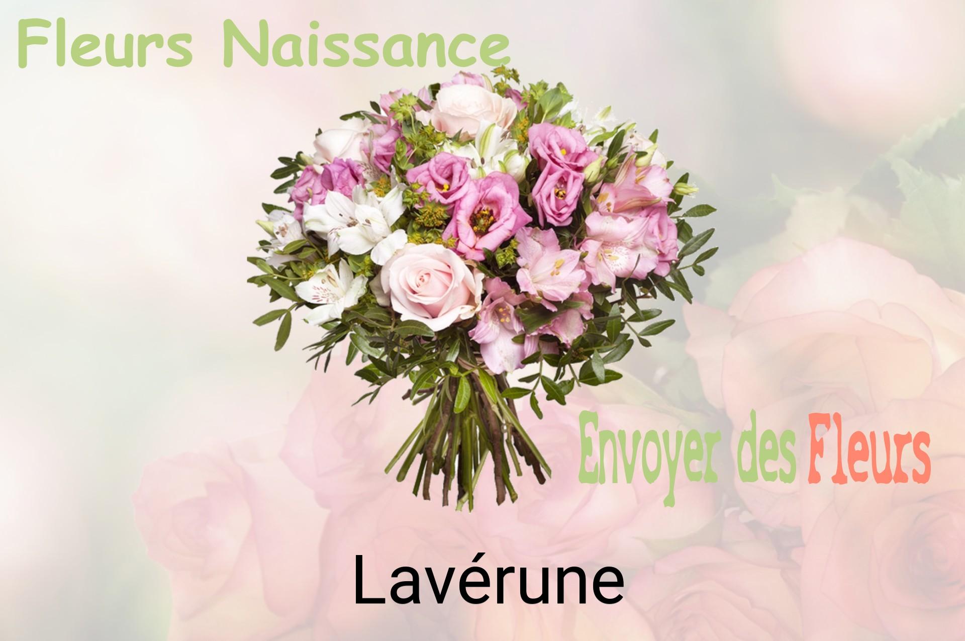 Bouquet de fleurs de naissance livré à Lavérune