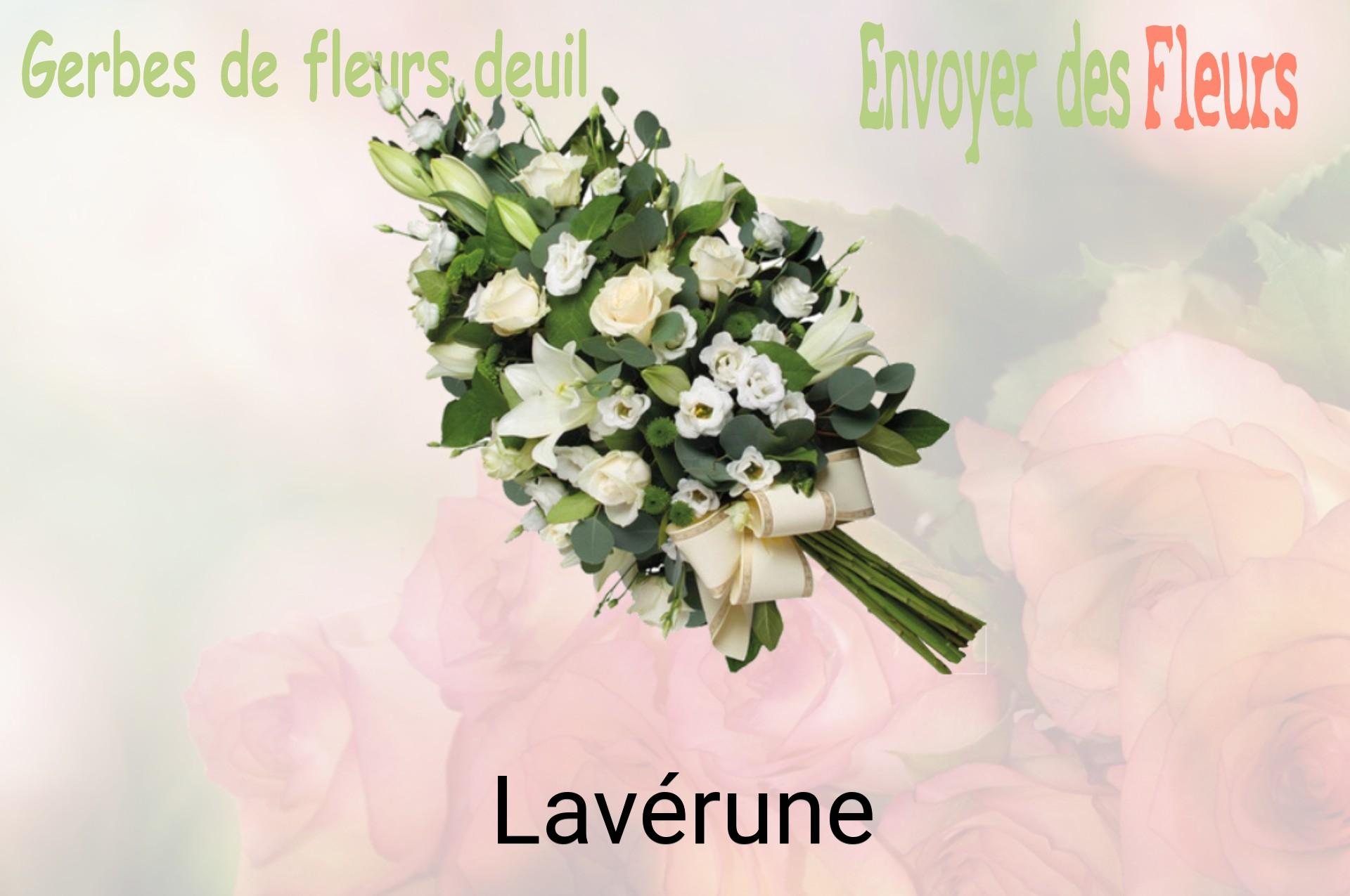 Gerbe de fleurs de deuil livrée à Lavérune